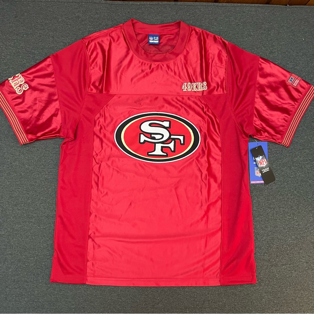 San Francisco 49ers (Men’s size Large) NFL Team Apparel Jersey